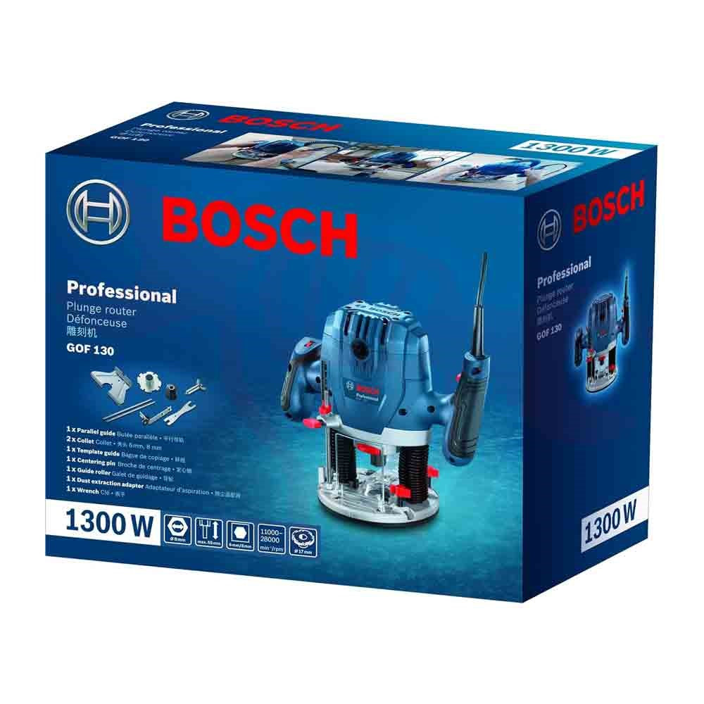 Bosch Router 8 mm 1300 W GOF 130 - 06016B70K2