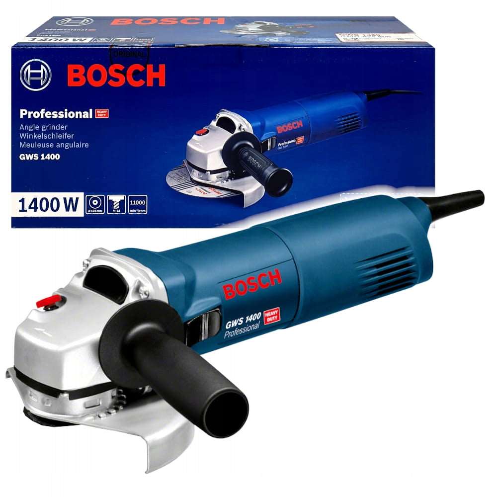 BOSCH Angle Grinder 1400W GWS 1400 - 0601824806