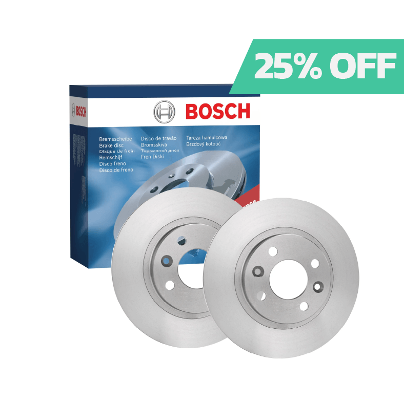 Bosch Front Brake Disc Renault Logan 1 , Sandero 1 - 1 Pc