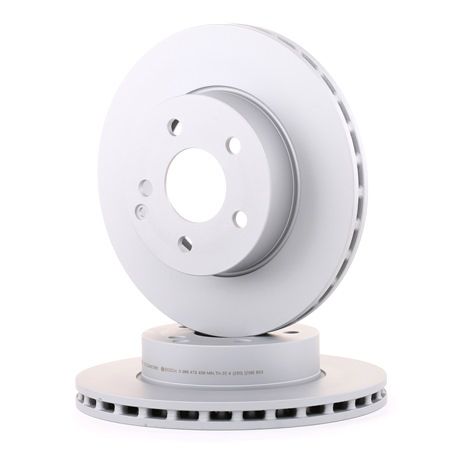 Bosch Front Brake Disc Set - Mercedes-Benz W204