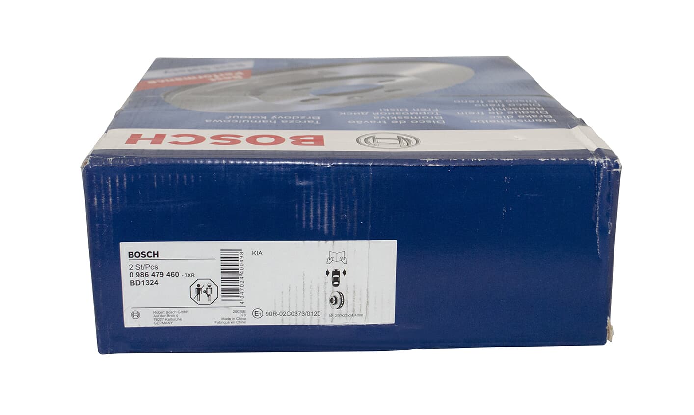 Bosch Front Brake Disc 0986479460 - Kia - 1 Pc