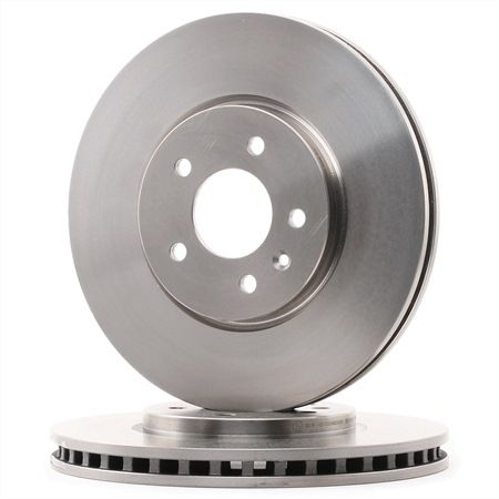 BOSCH Front Brake Disc Set - Opel Astra J 1.4T