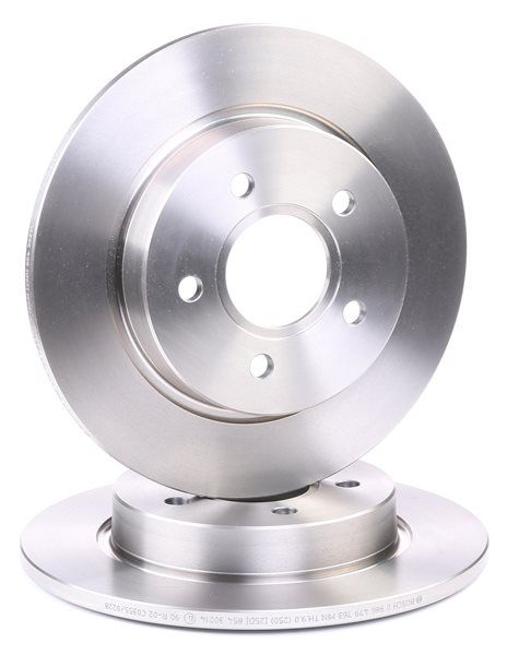 BOSCH Rear Brake Disc Set - Ford Focus EcoBoost