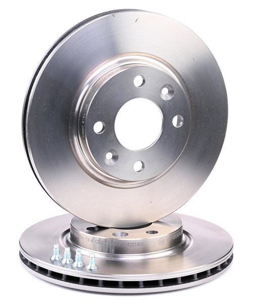 BOSCH Front Brake Disc Set - Renault Logan 2, Sandero 2 Stepway