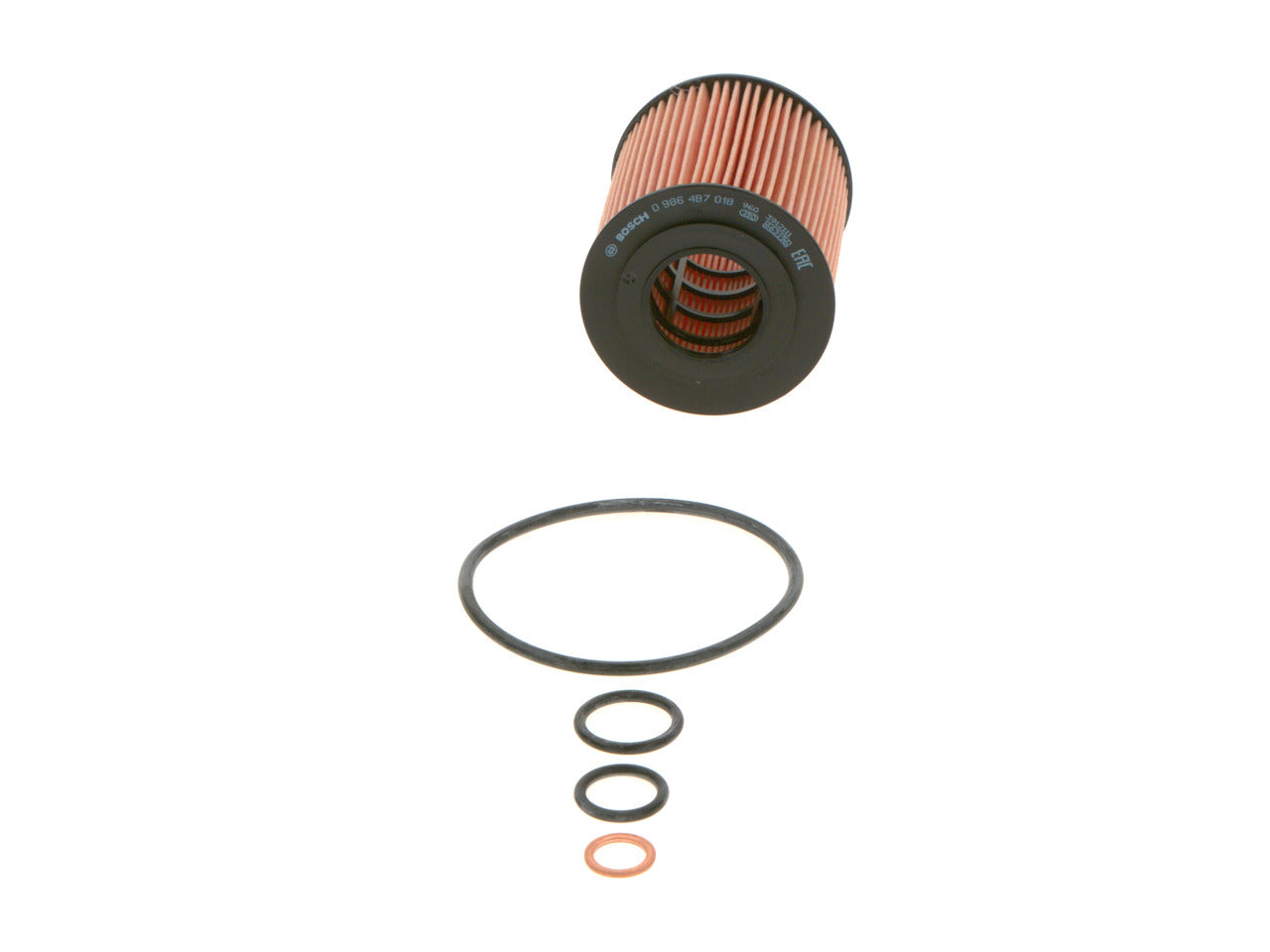 Bosch Oil Filter Element 09864B7018 - BMW