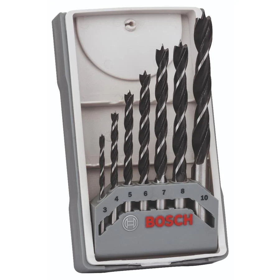 Bosch Mixed set wood drill bit set 7 Pcs - 2607017034