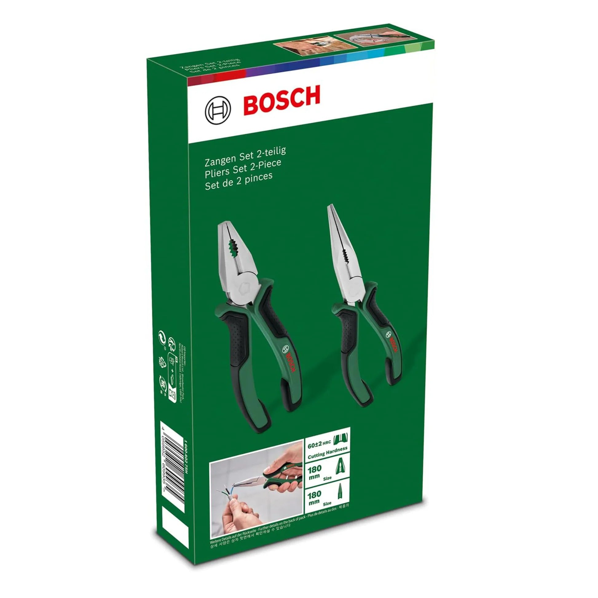 BOSCH Pliers Set 2-Piece - 1600A0275H