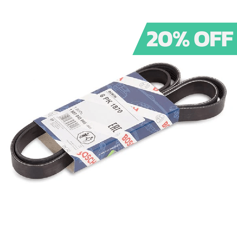 Bosch V-Ribbed Belt 1987945980 - 6PK1870