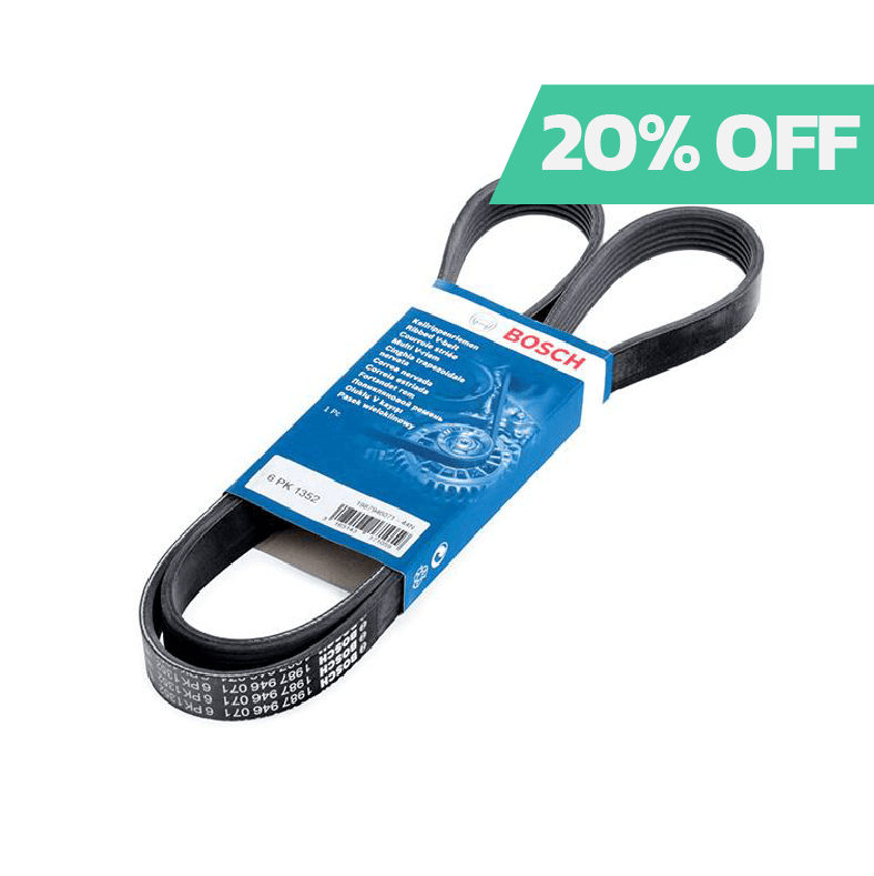 Bosch V-Ribbed Belt 1987946071 - 6PK1352