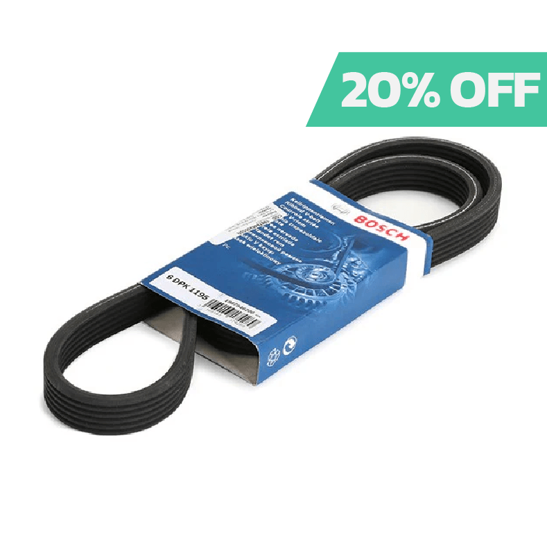 Bosch V-Ribbed Belt 1987946200 - 6DPK1195