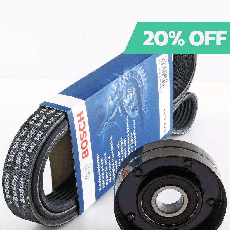 Bosch V-Ribbed Belt 1987947547 - 6PK1548