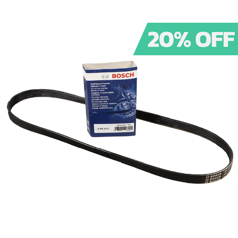 Bosch V-Ribbed Belt 1987947813 - 5PK975