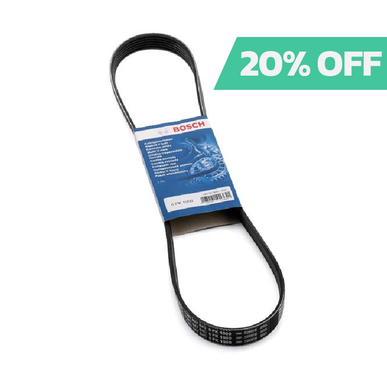 Bosch V-Ribbed Belt 1987947840 - 6PK1000