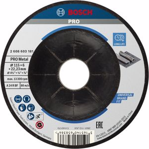 Bosch Professional Standard for Metal Grinding Disc Depressed Centre - 2608603181
