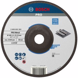Bosch Standard For Metal Grinding Disc With Depressed Centre - 2608603183