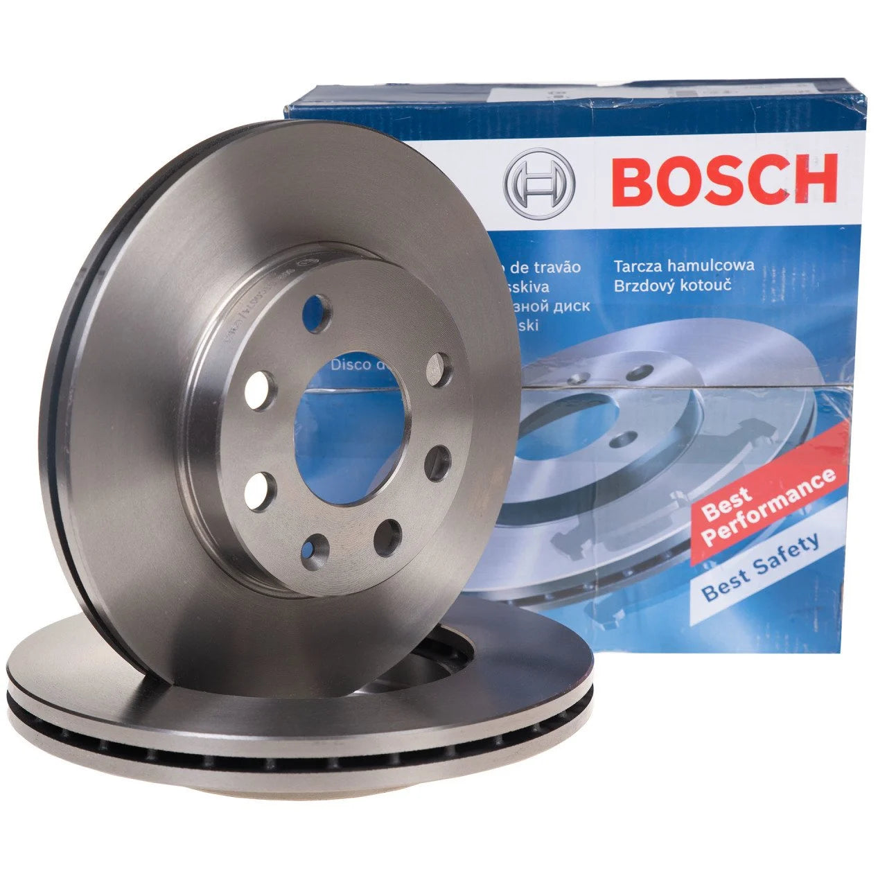 Bosch Front Brake Disc 0986479R76 - Chevrolet - Opel - 1 Pc