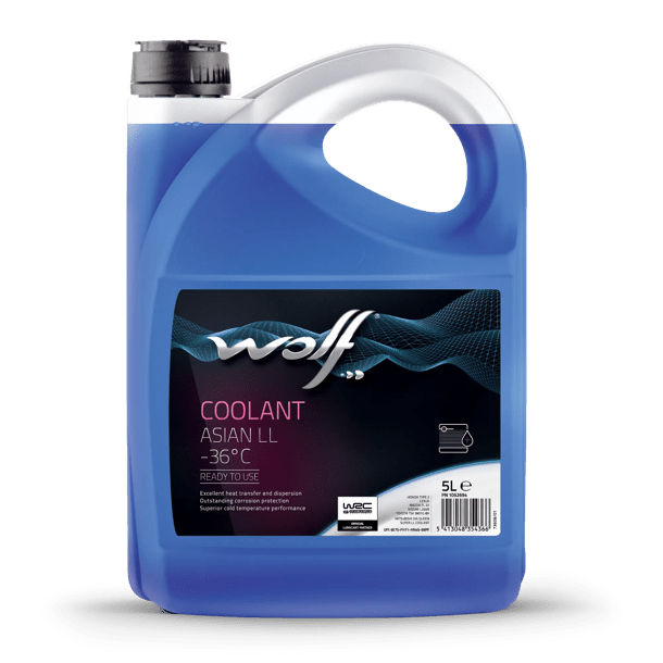 WOLF Radiator COOLANT ASIAN LL -36°C-5L