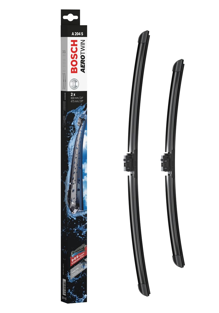 Bosch Set of Front Wiper Blades 3397014204 - 24 - 19 in - A204S