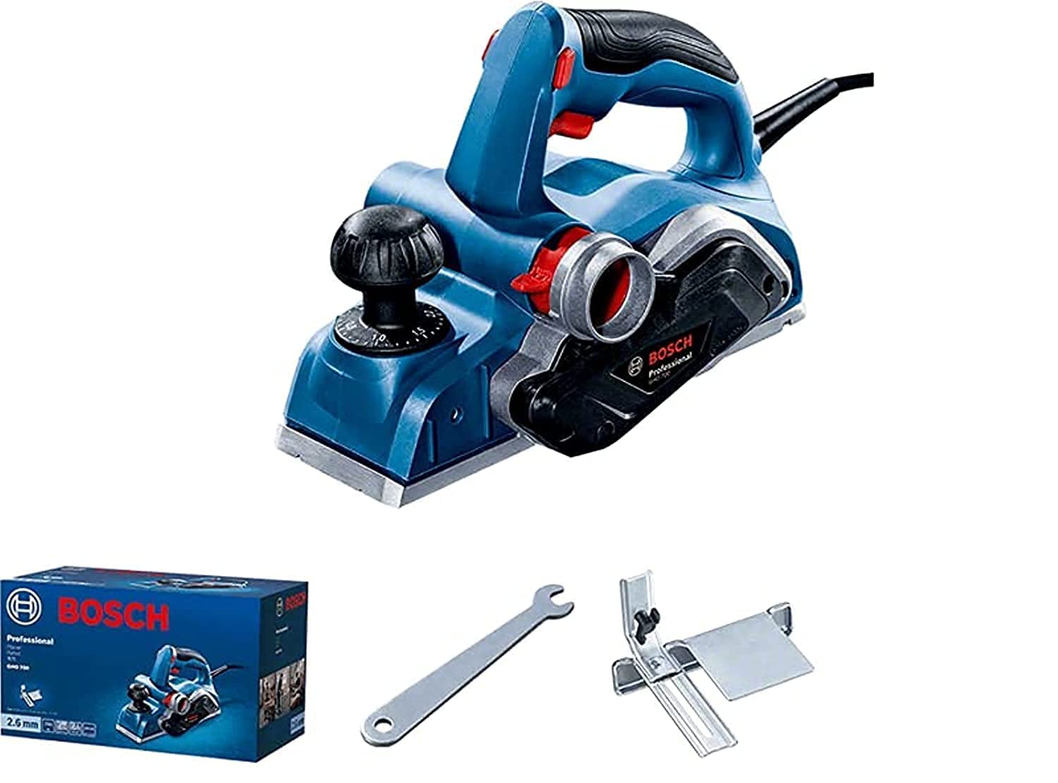 Bosch GHO 700 planer professional 700 watt 2.6 mm - 06015A90K1