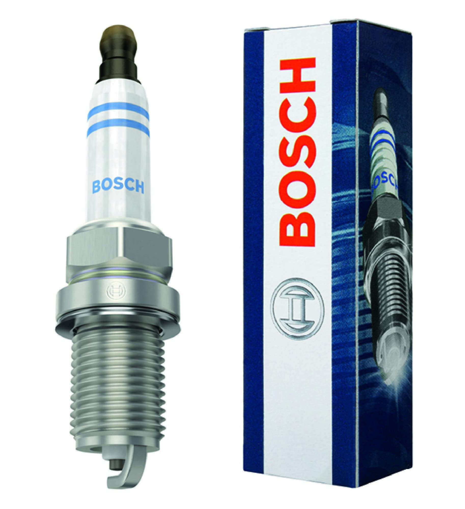 Bosch 1 Pole Nickel Spark Plug 0242229724 (FQR8DE) - 1 PC