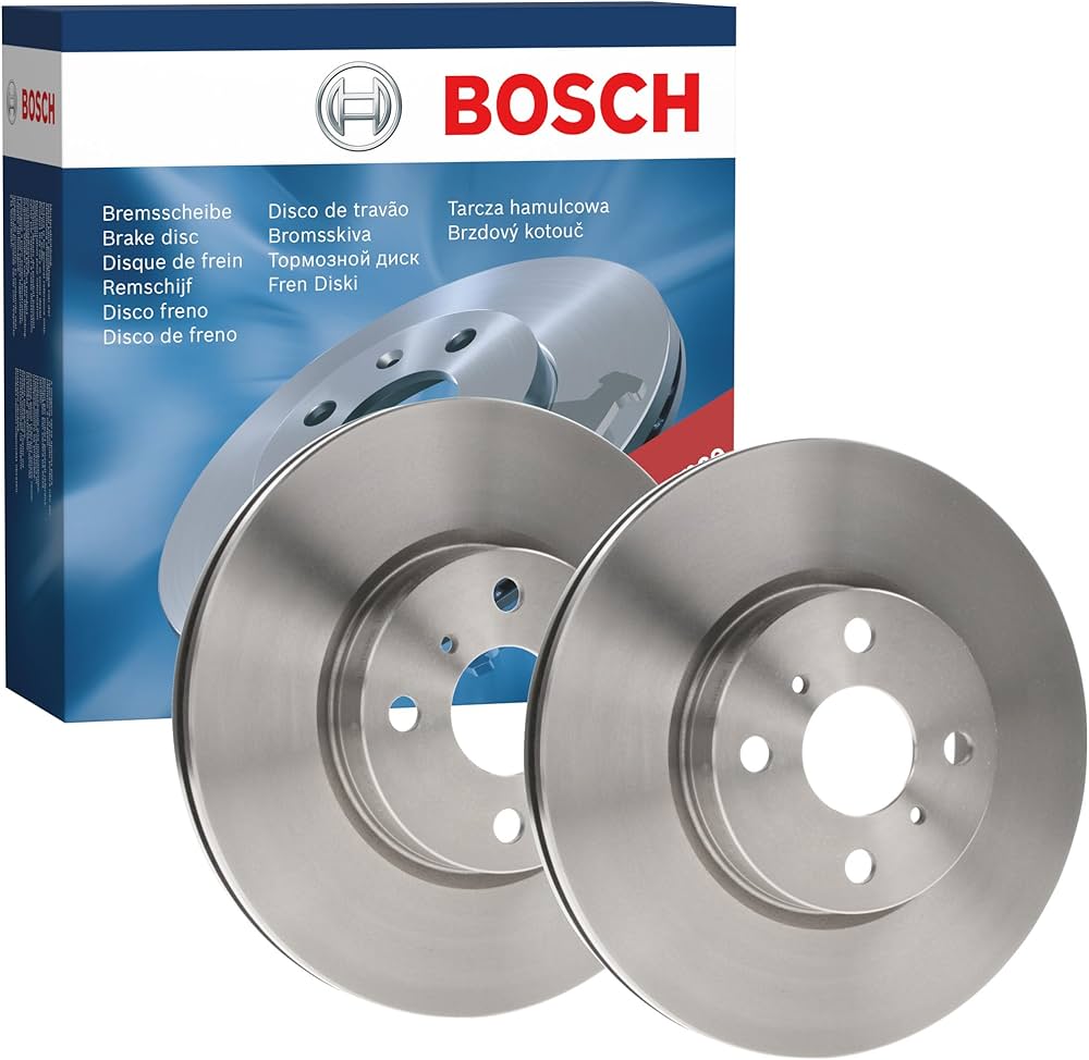 BOSCH Front Brake Disc Set Toyota Yaris 2012