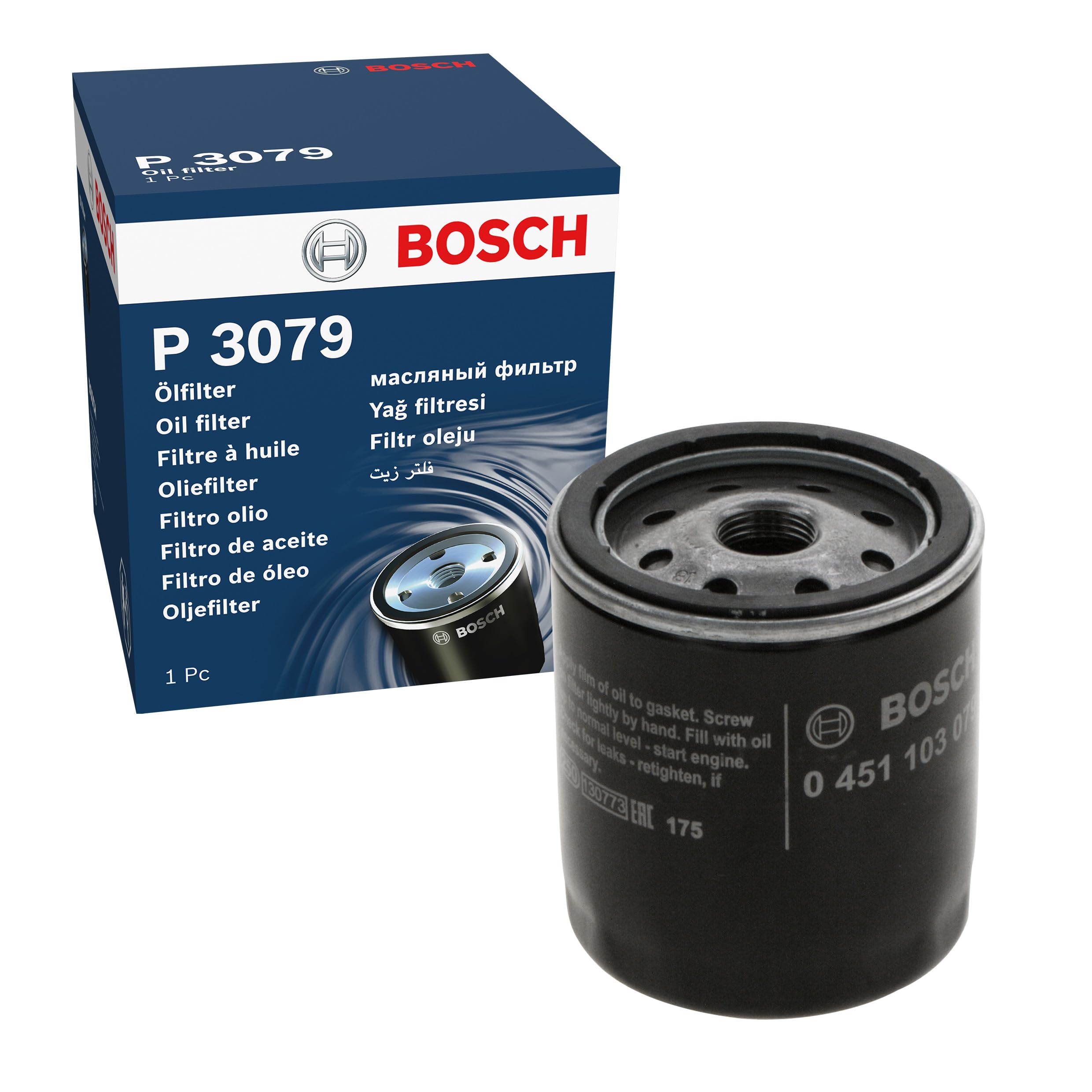 Bosch oil Filter Chevrolet Lanos , Aveo, Cruz / Opel Astra, Vectra, Corsa / Daewoo Nubira
