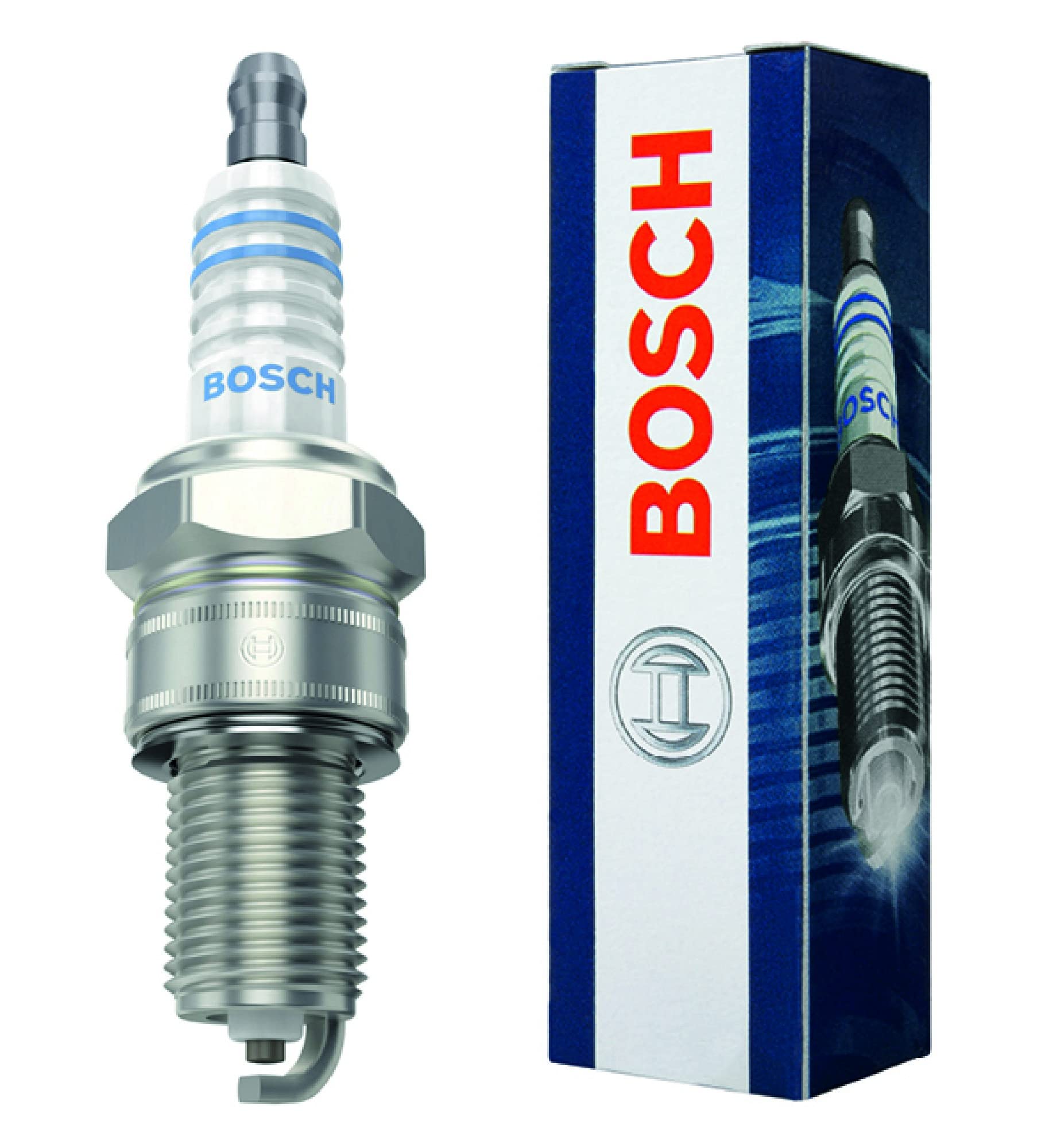 Bosch 1 Pole Nickel Spark Plug 0241229715 (W 8 DC) - 1 PC