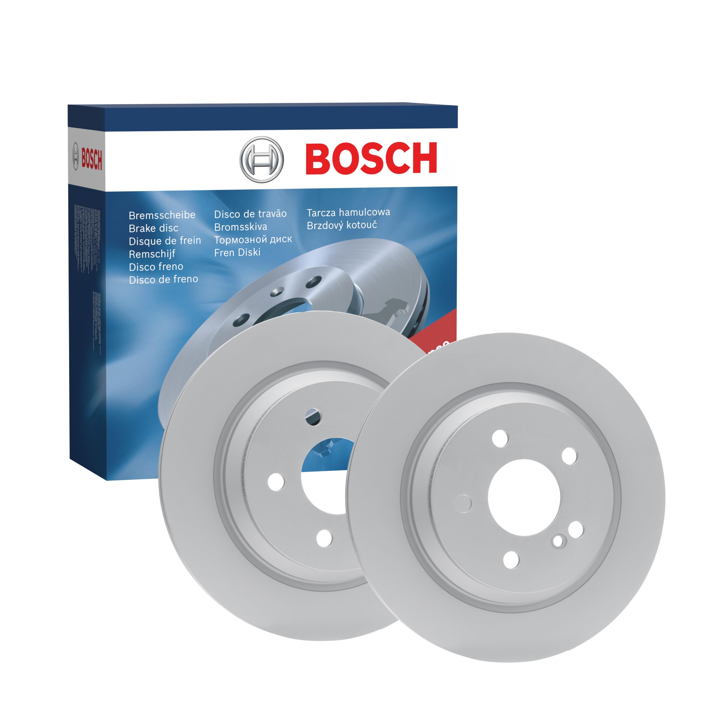 Bosch Rear Brake Disc 0986479655 - Mercedes - 1 Pc