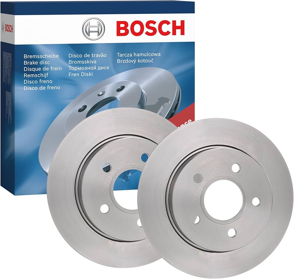BOSCH Rear Brake Disc Set - Mazda 3
