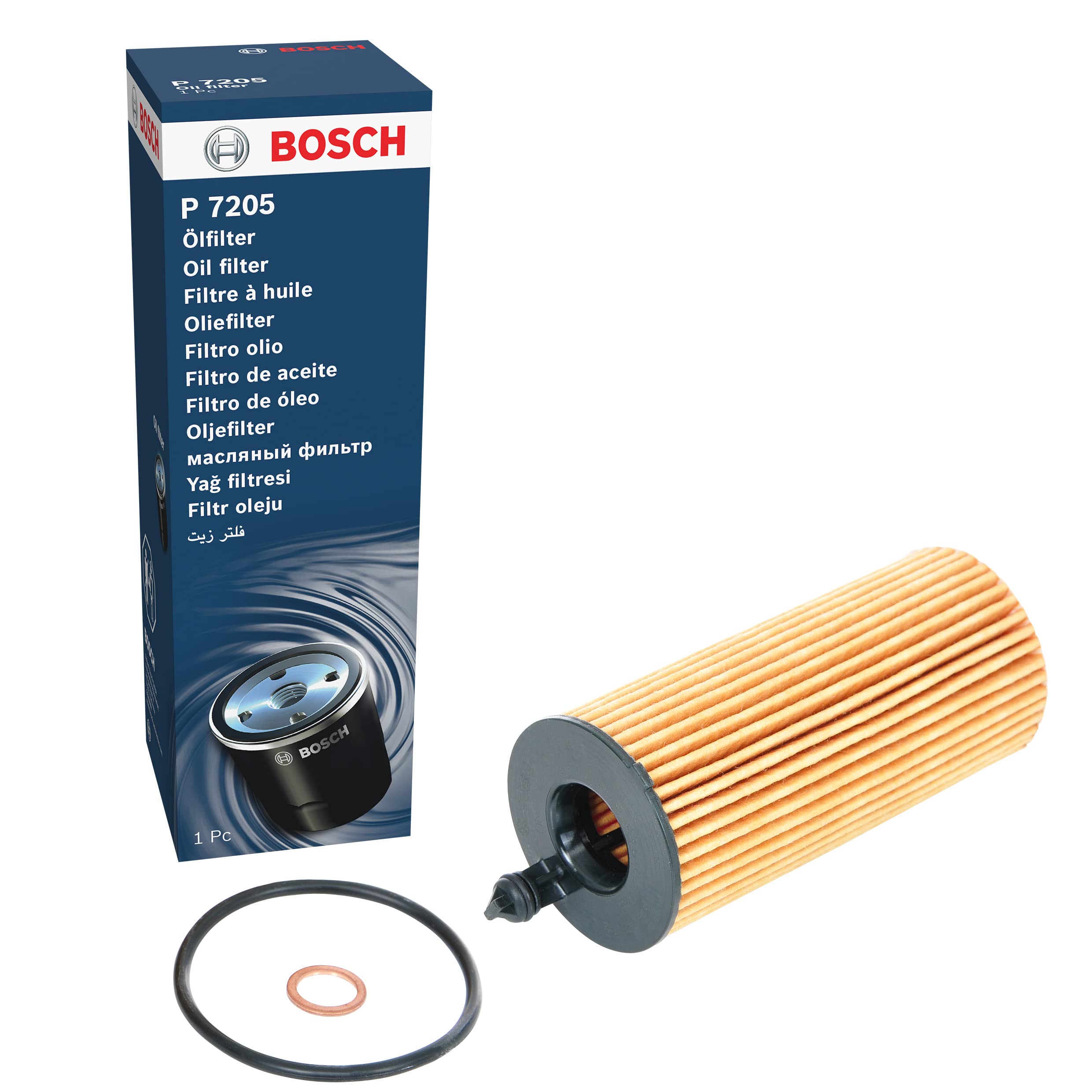 Bosch Oil Filter Element F026407205 - BMW