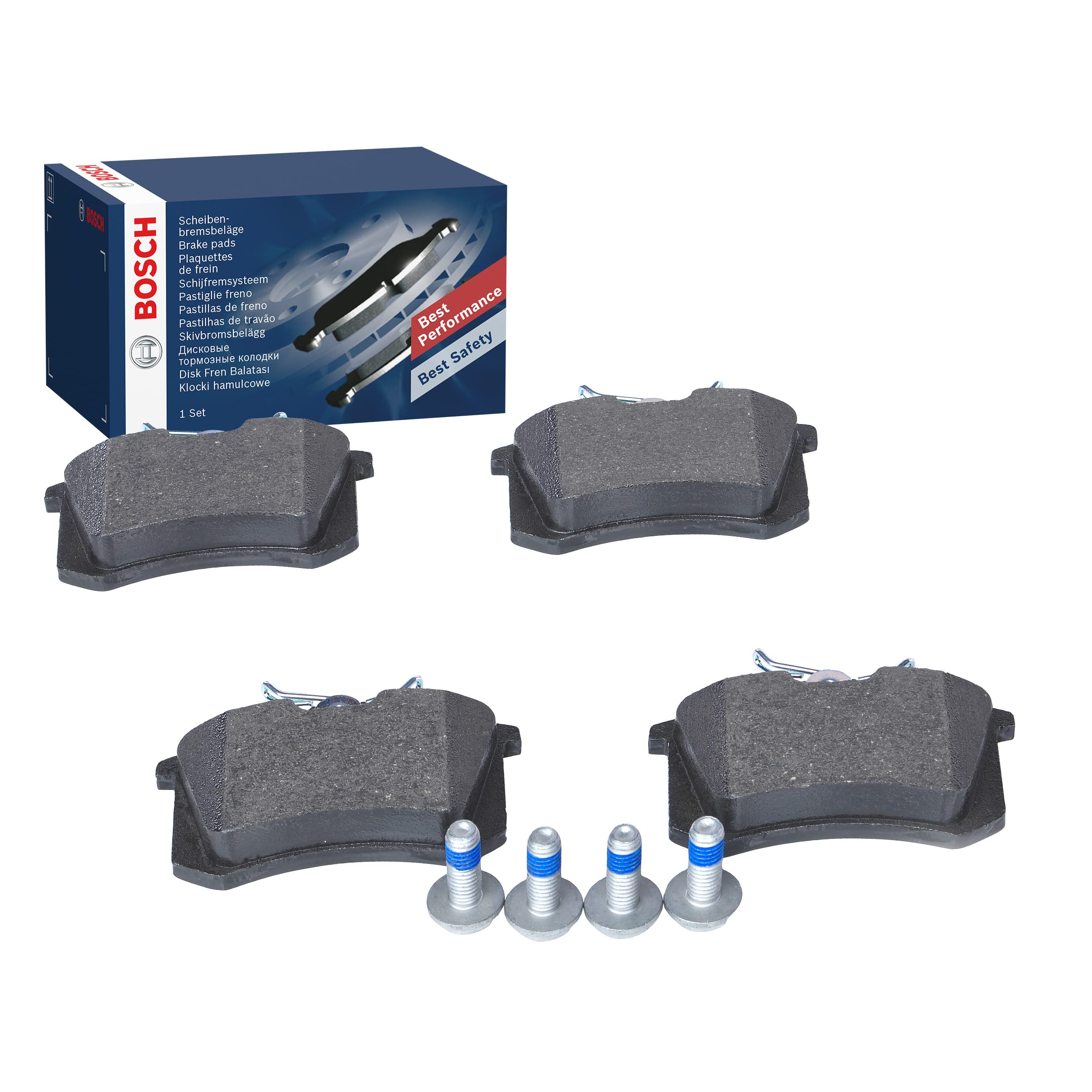 BOSCH Rear Brake Pads 0986461769 - Audi