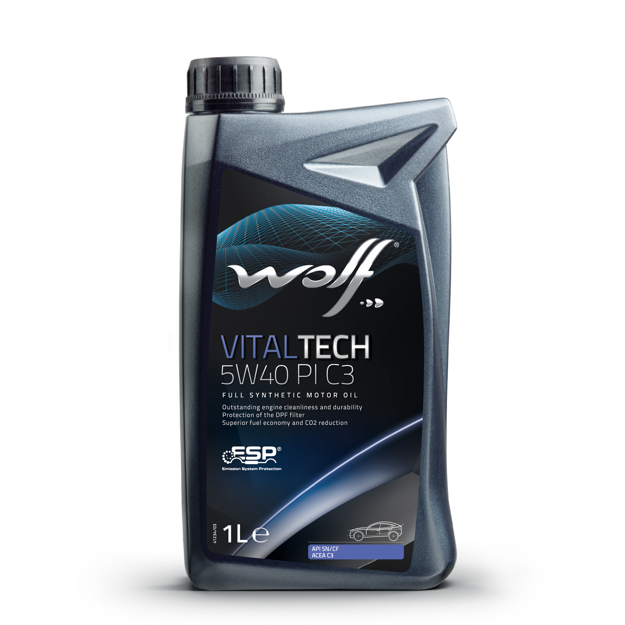 Wolf VitalTech 5W40 PI C3 - 1L