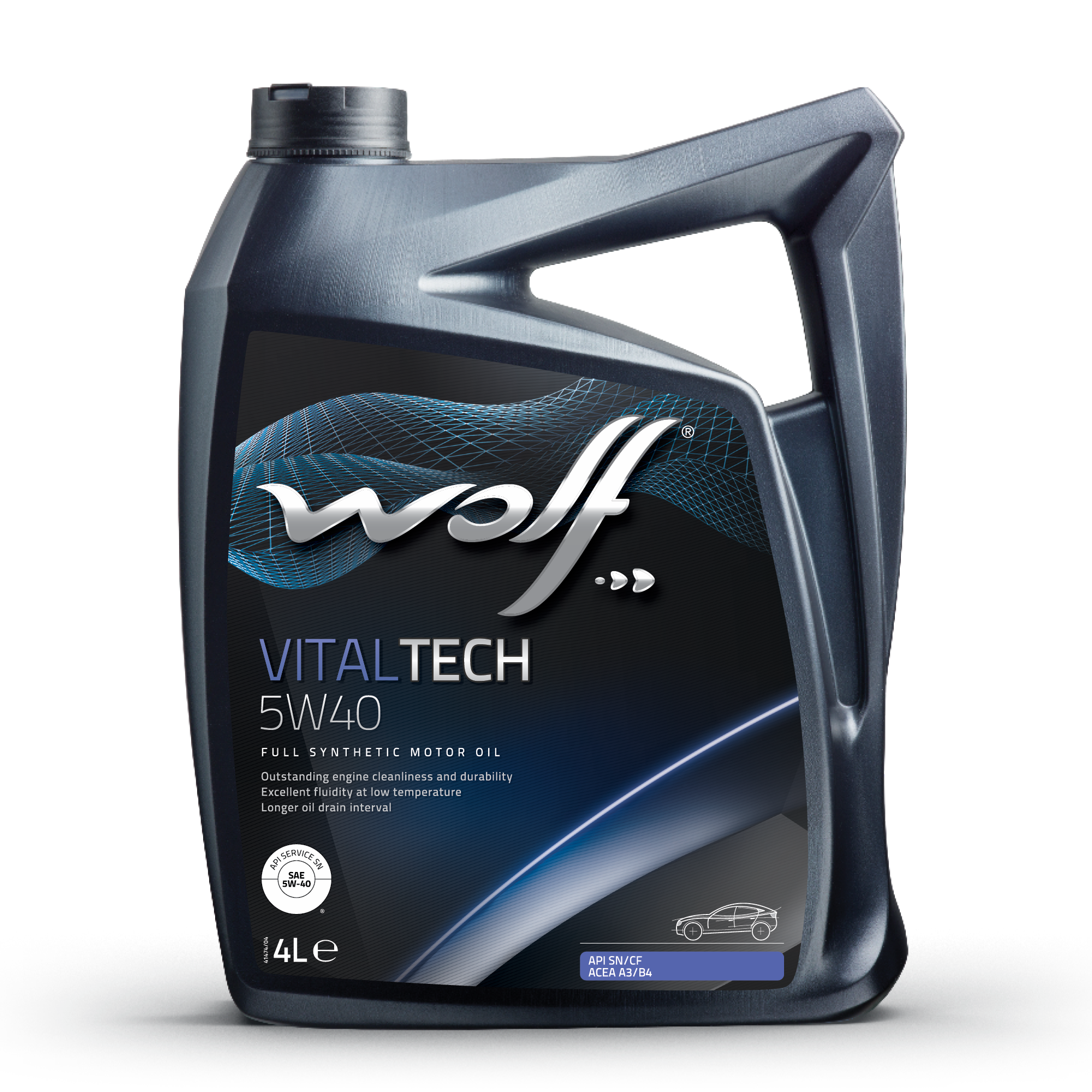 Wolf VitalTech 5W40 - 4L