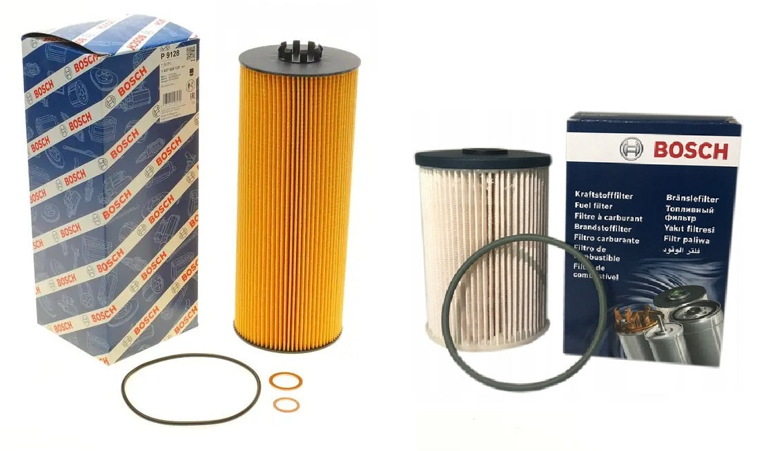 Bosch Mercedes Actros Filters Set ( Oil Filter + Fuel Filter)