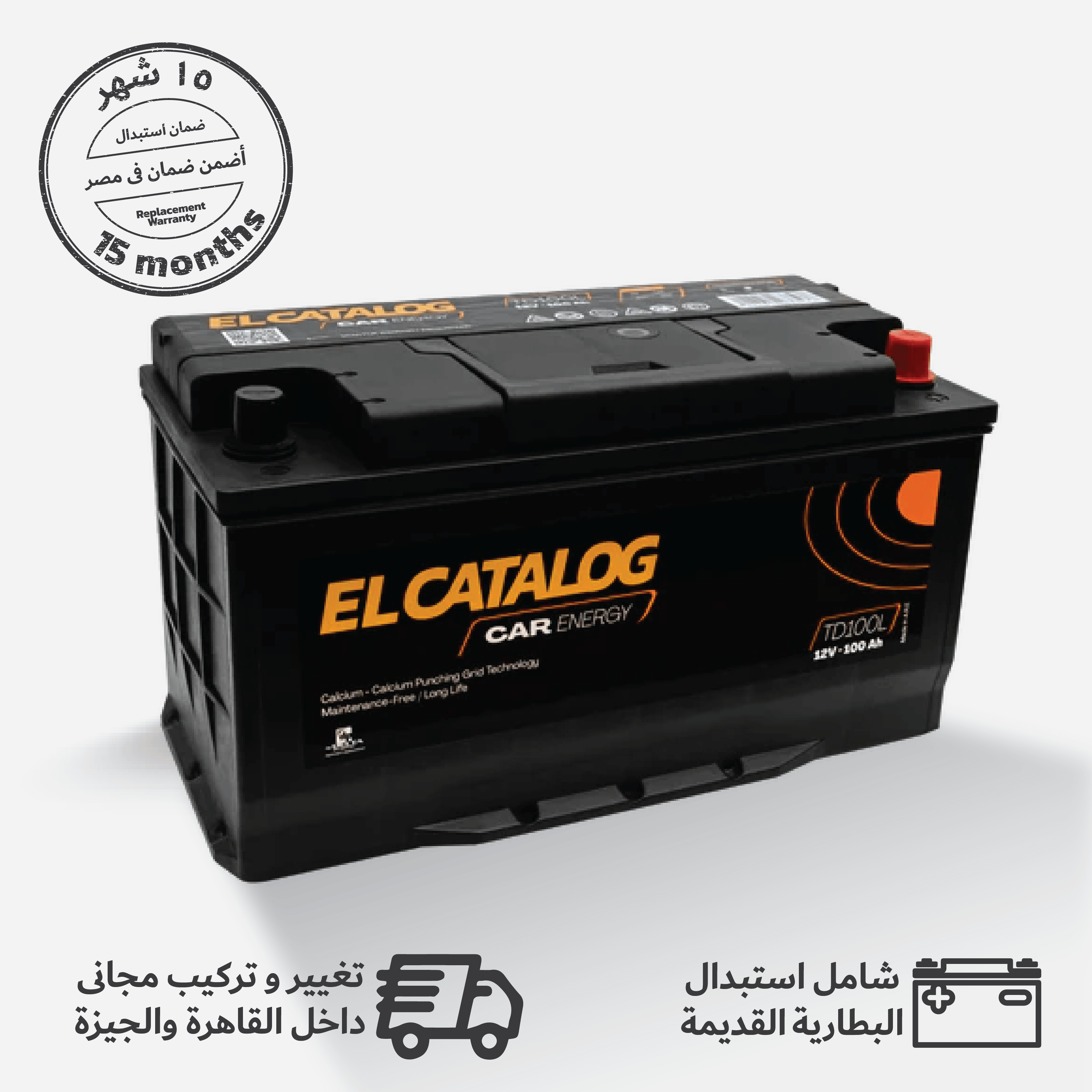 بطارية الكتالوج TD100L