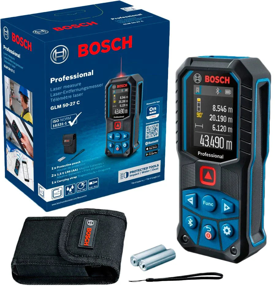 BOSCH Laser Measure GLM 50-27 C Professional - 0601072T00