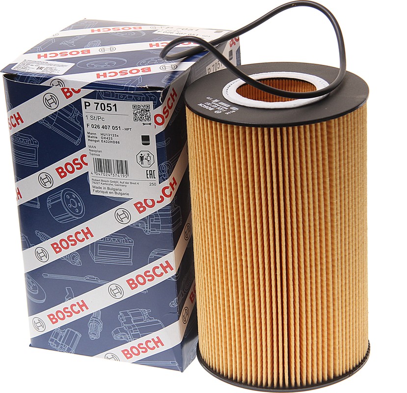 فلتر زيت حشو بوش F026407051 - Man Trucks