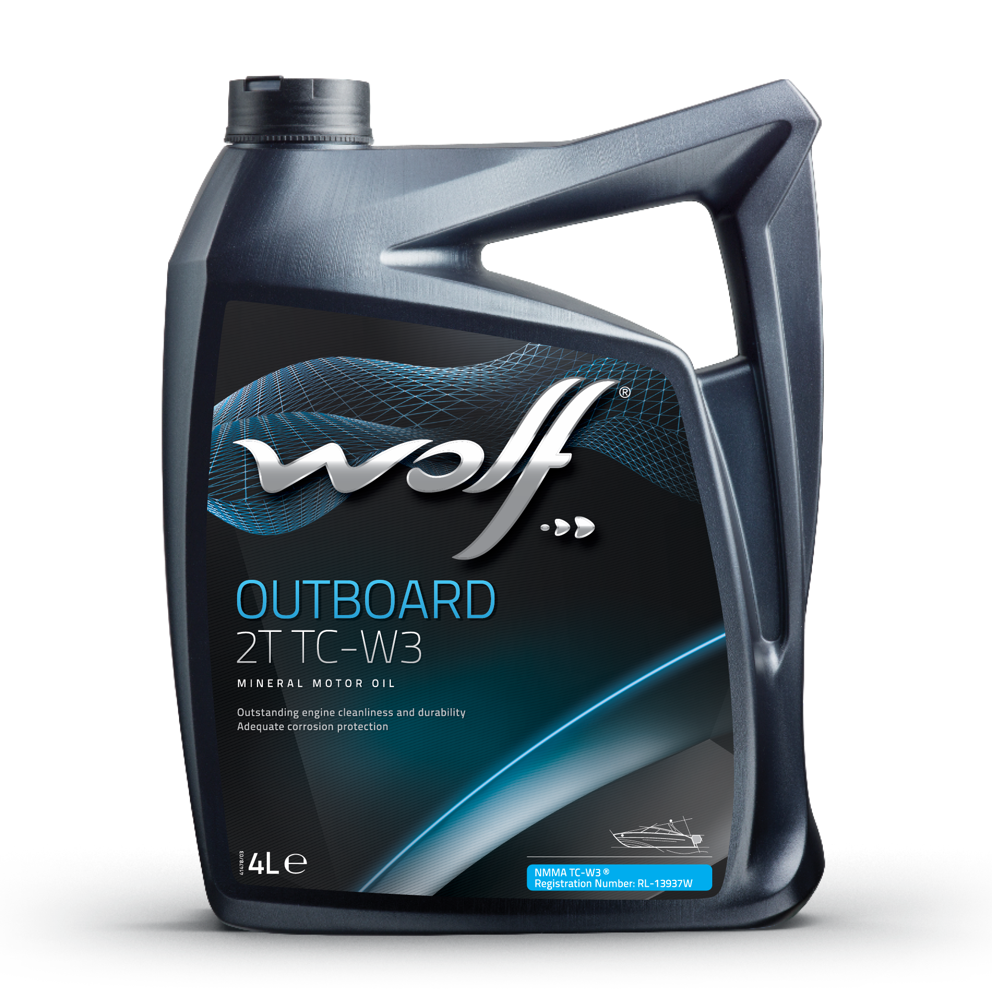 Wolf Outboard 2T TC-W3 - 4L