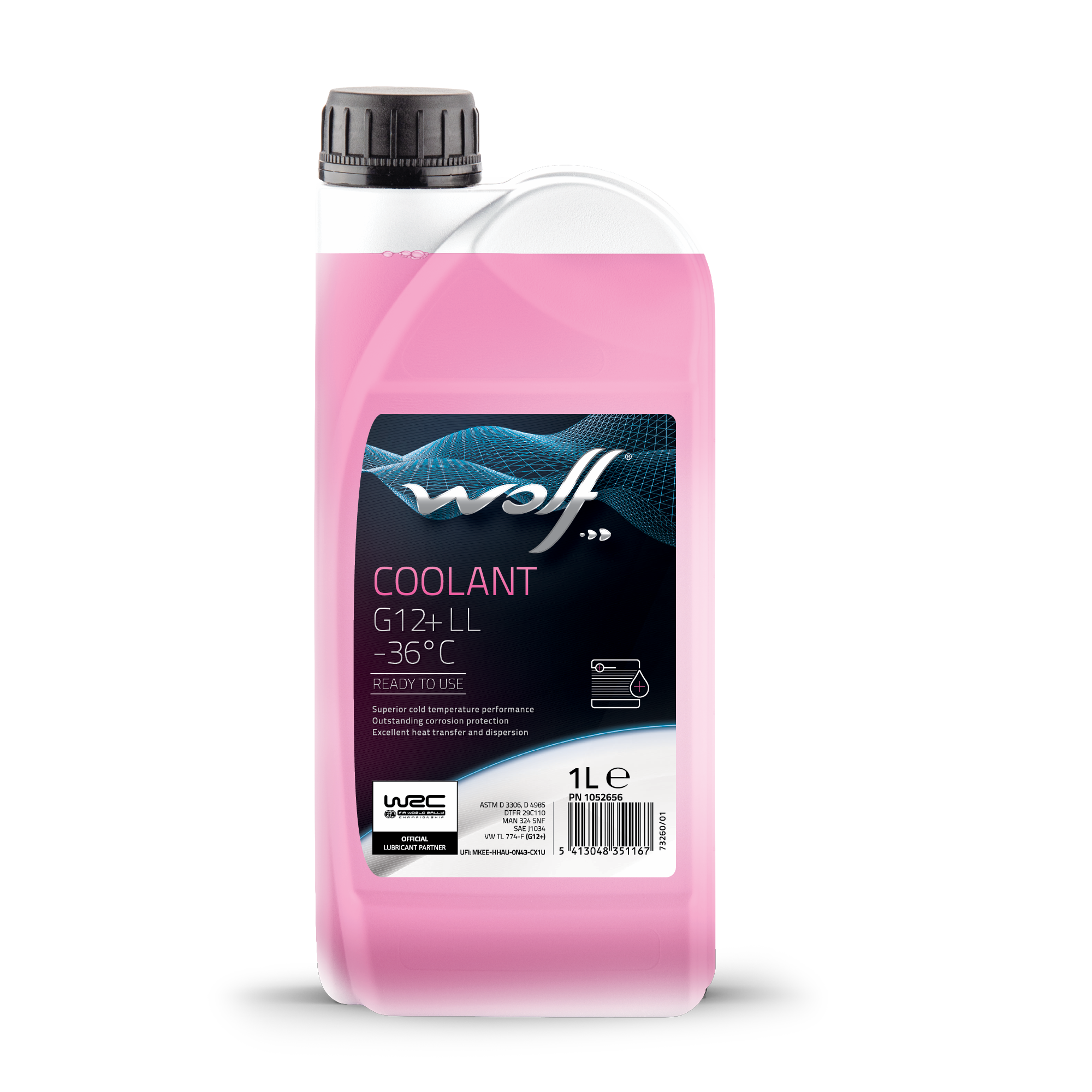 Wolf Coolant G12+ LL -36°C - 1L