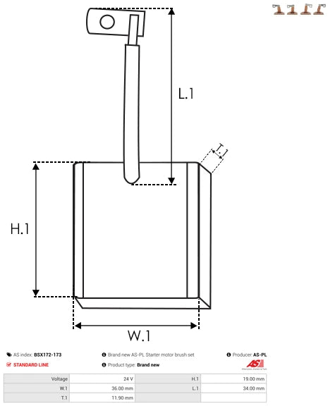 طقم شربون مارش حديث AS-PL BSX172-173