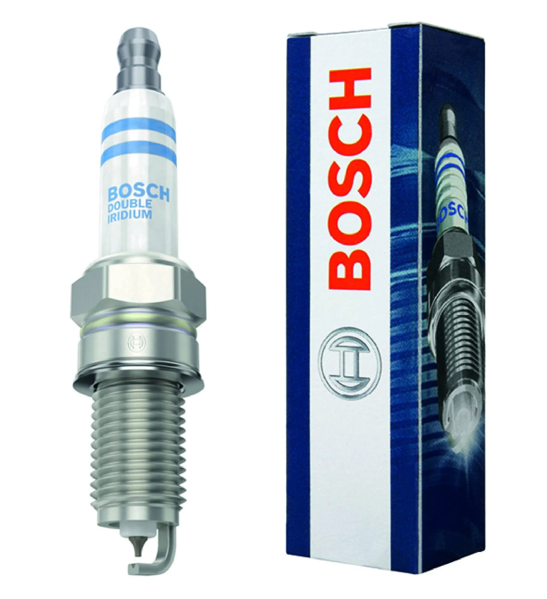 Bosch Double Iridium Spark Plug Set 0242129804 (ZQR8SI302) - 1PC