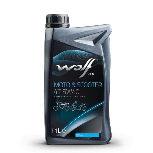 Wolf Moto & Scooter 4T 5W40 - 1L