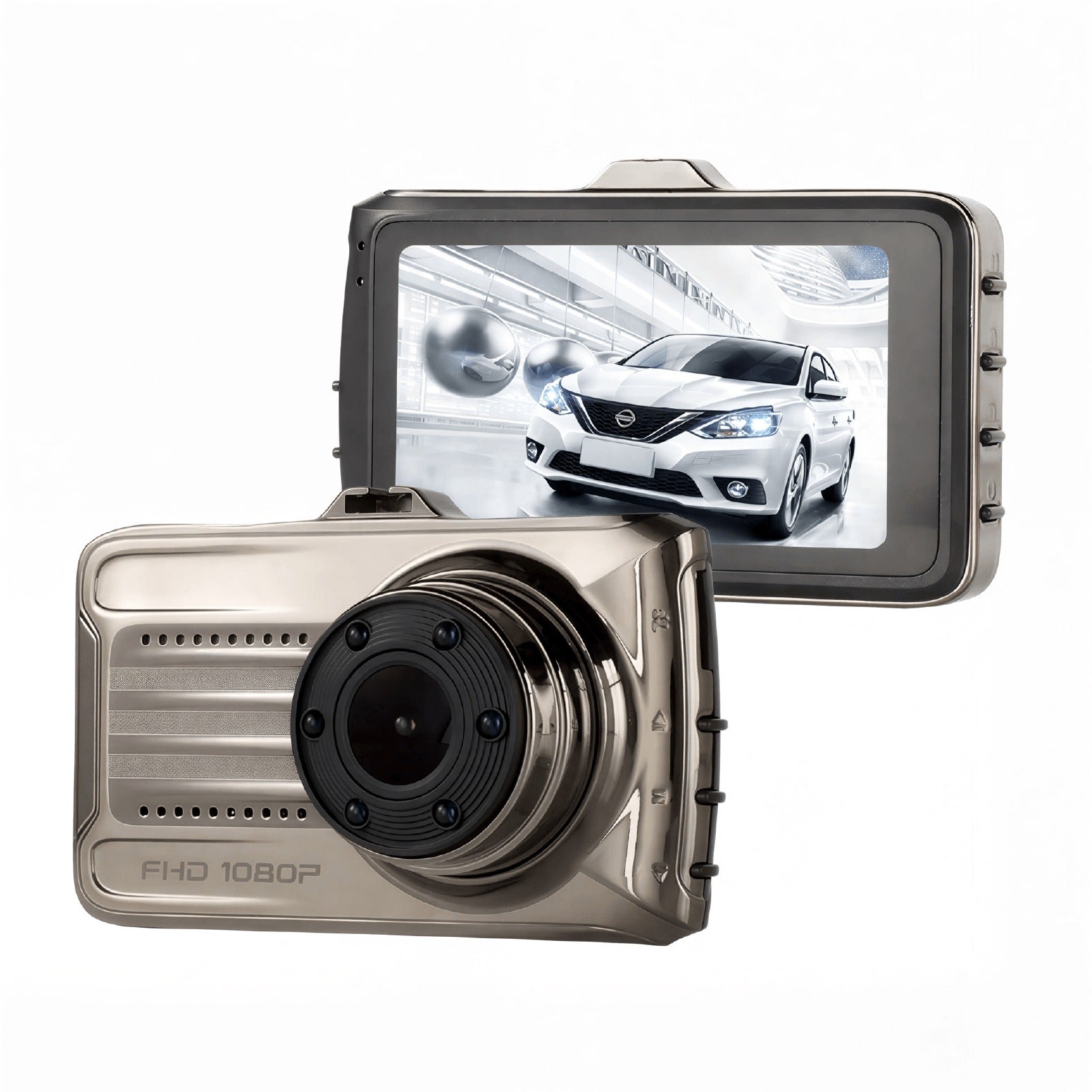 Dual Lens Dash Camera +T666G