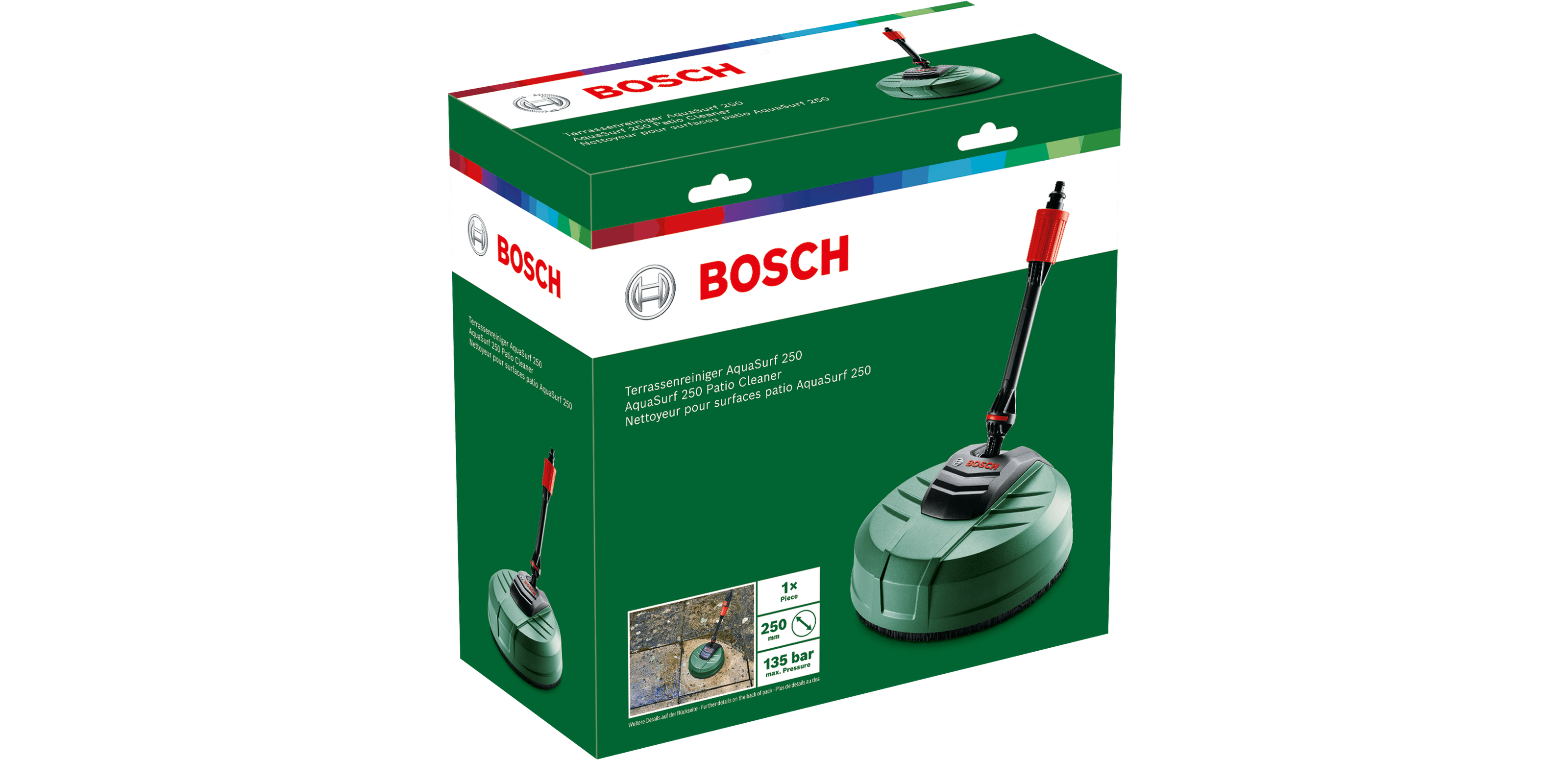 Bosch AquaSurf 250 Patio Cleaner - F016800486