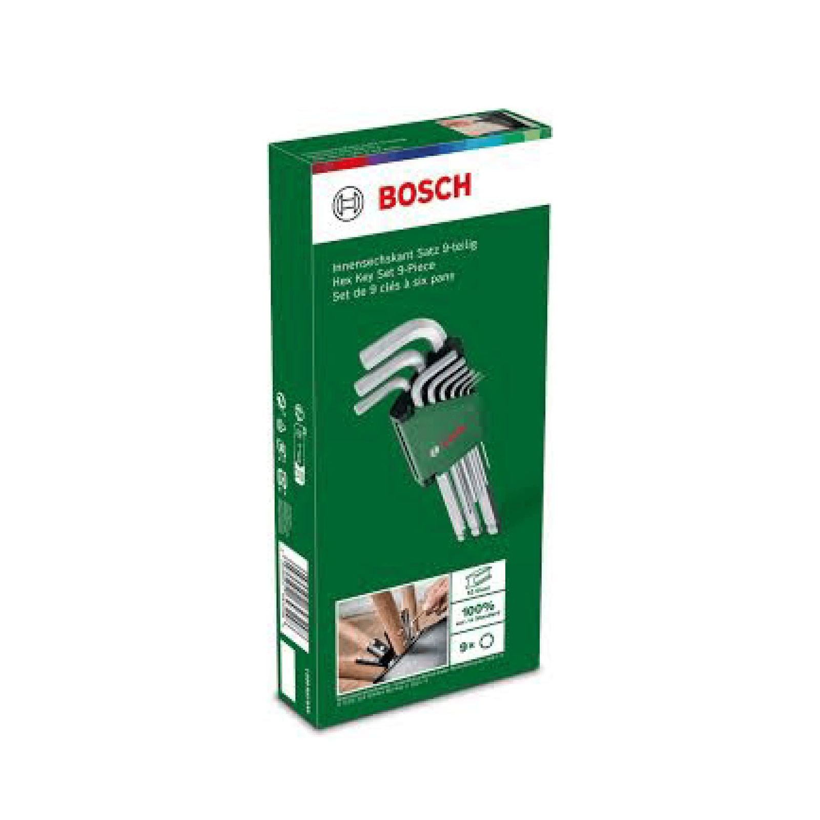 Bosch Hex Key Set 9-piece 1600A02BX9