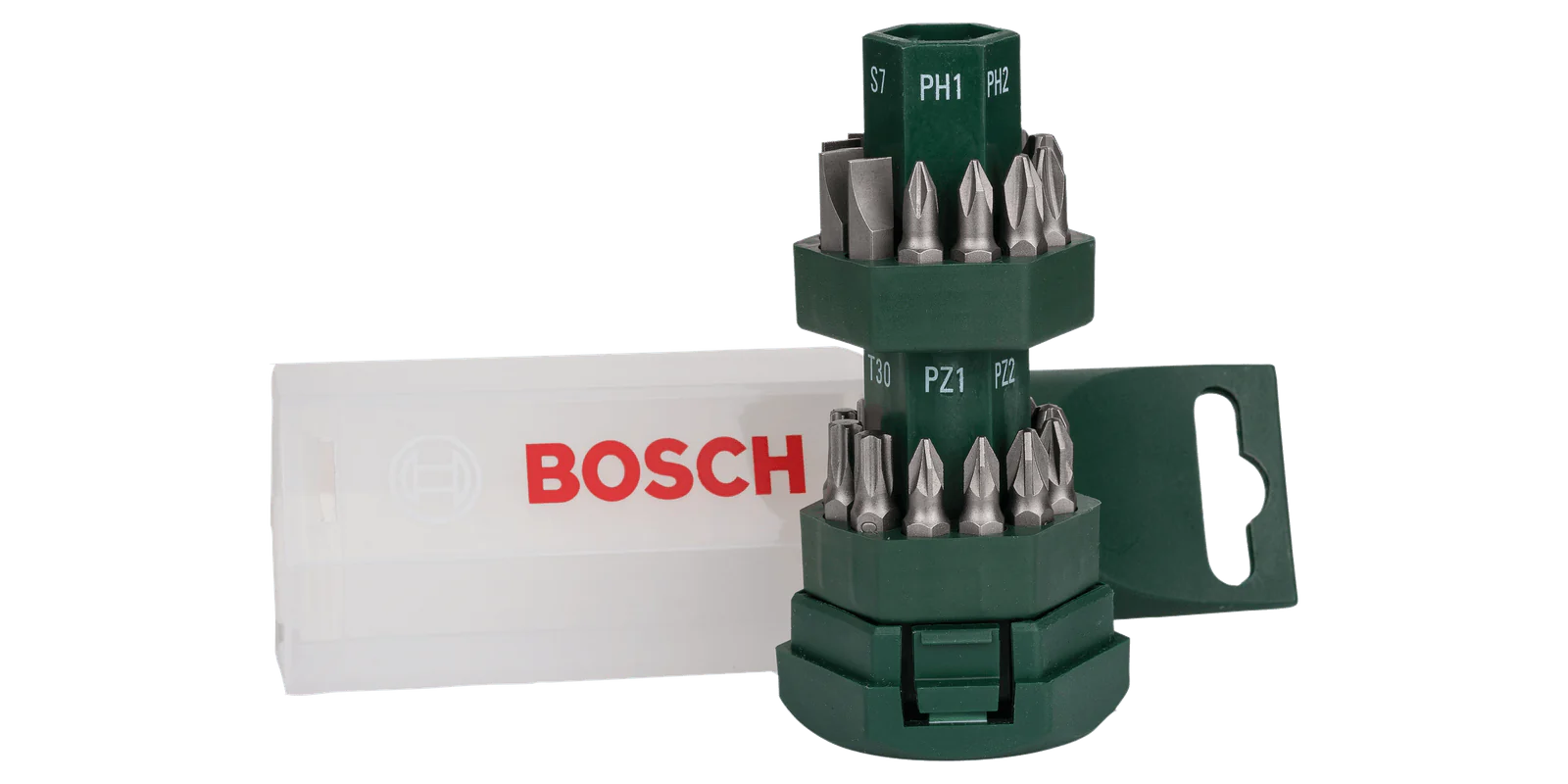 Bosch Screw Drivers Heads Set of 25 Parts 2607019503