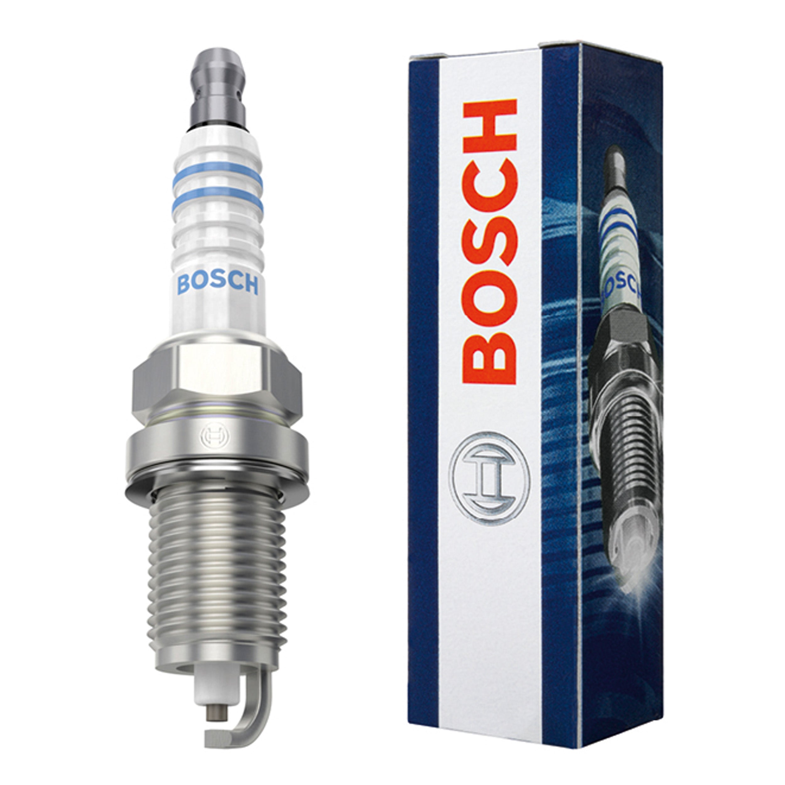 Bosch 1 Pole Nickel Spark Plug 0242229699 (FQR8LEU2) - 1 PC