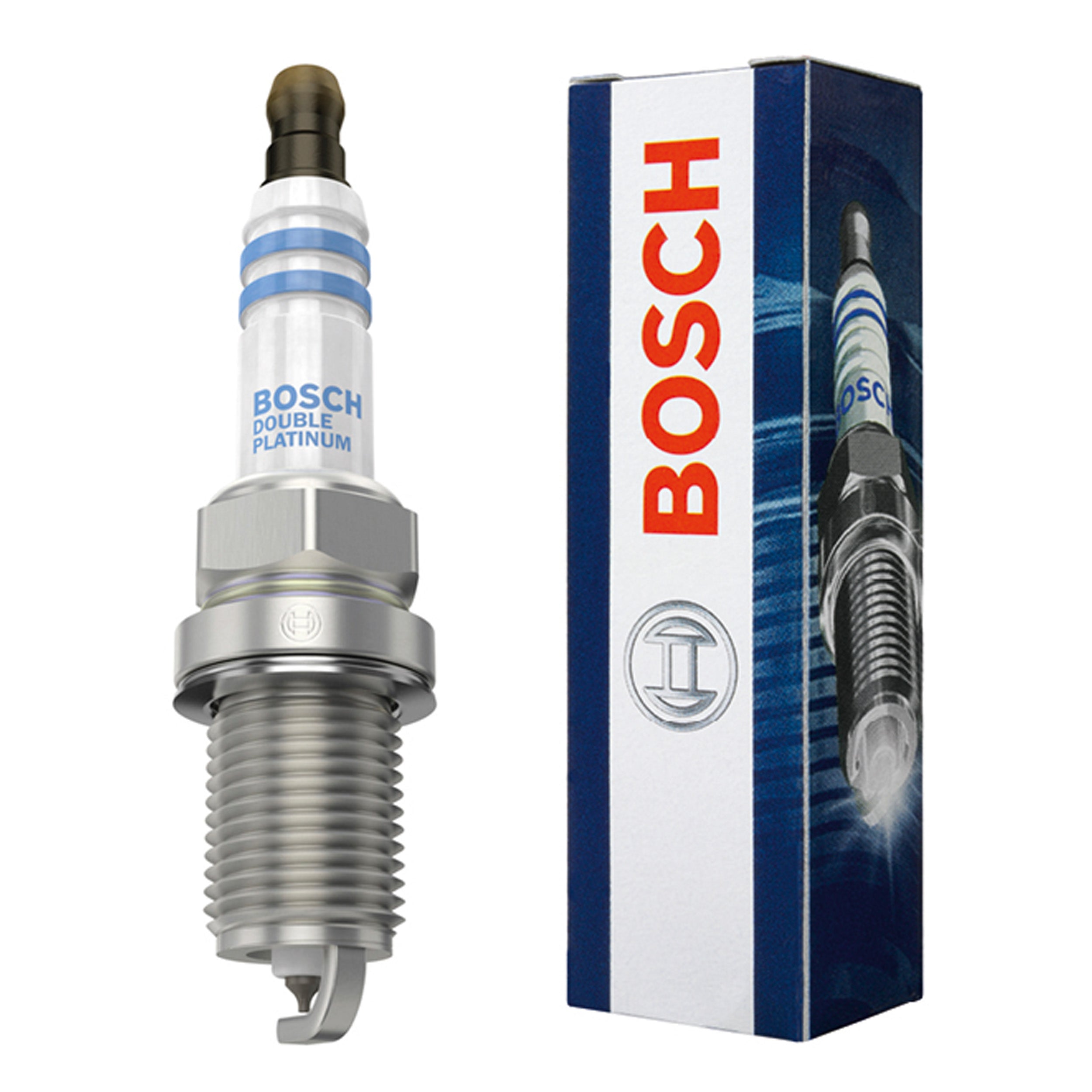 Bosch Double Platinum Spark Plug 0242236544 (FR7KPP33U+) - 1 PC