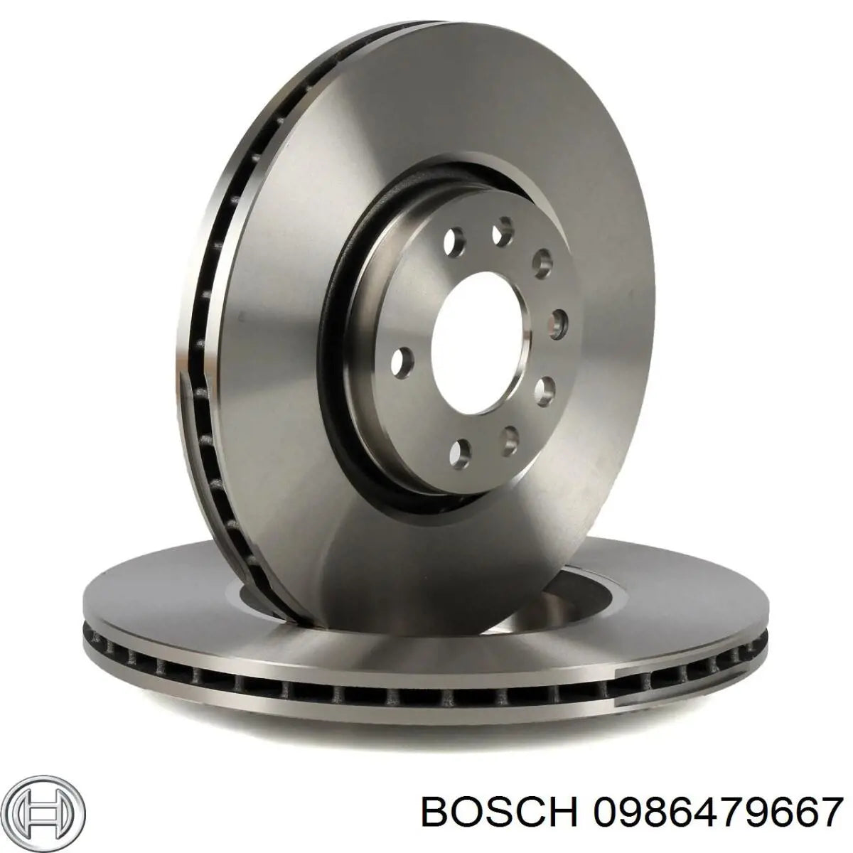 BOSCH Front Brake Disc Set - Opel Astra J 1.4T