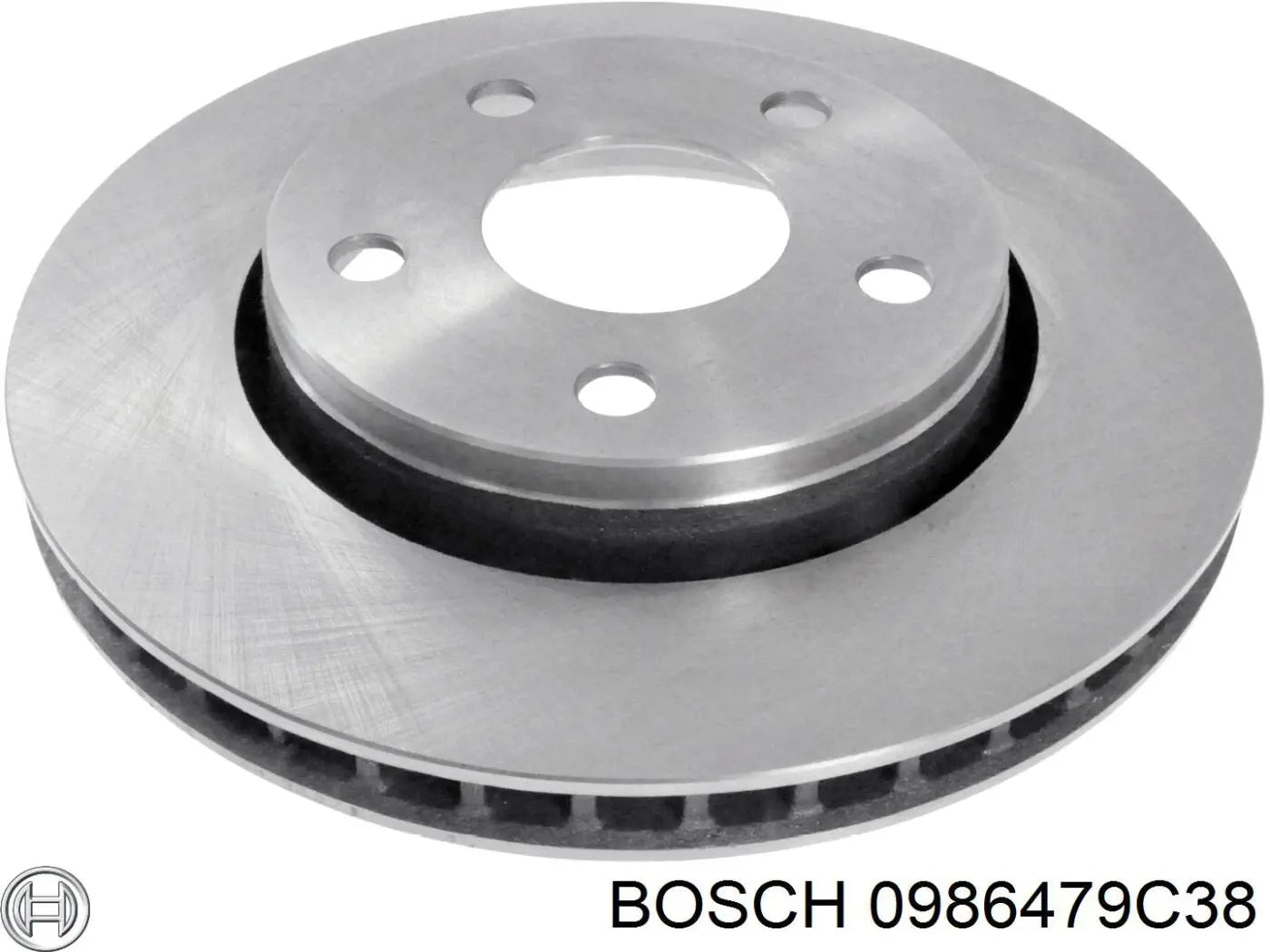 Bosch Front Brake Disc Jeep Wrangler 2007-2019- 1 Pc